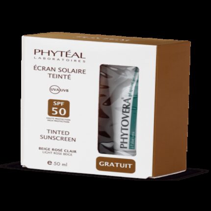 PHYTEAL ECRAN TEINTÉ BEIGE ROSE 50 ML