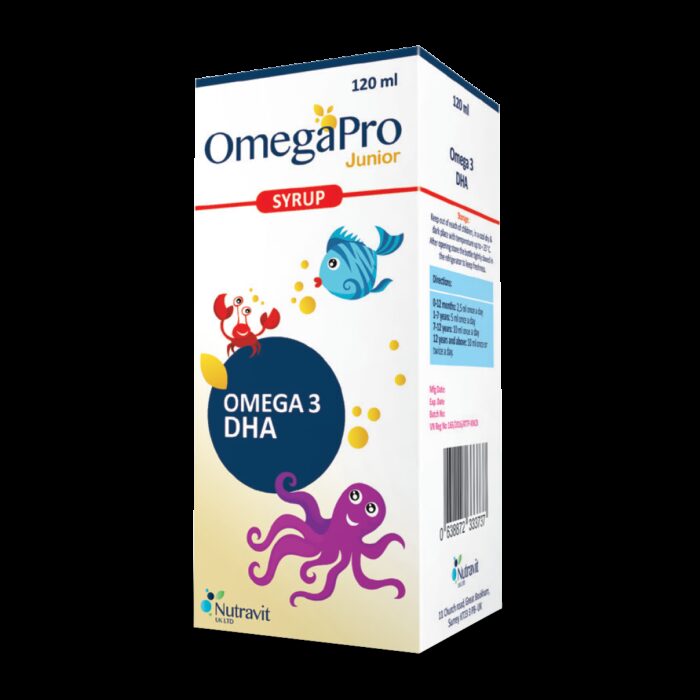 OMEGAPRO JUNIOR SIROP 120ML