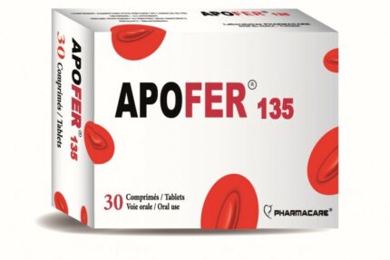 PHARMACARE APOFER 135MG BT/30