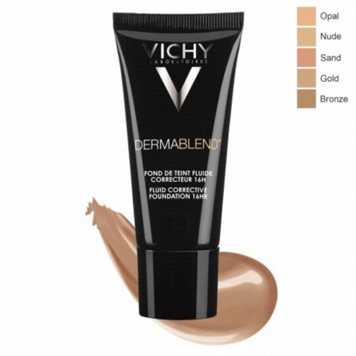 VICHY DERMABLEND FDT NUDE 25 30ML