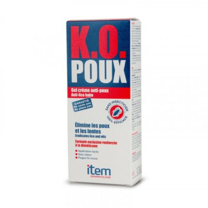 K.O. POUX GEL CREME ANTI POUX 100ML