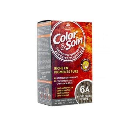 COLOR&SOIN 6A BLOND FONCE CENDRE