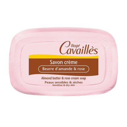 SAVON BEURRE D'AMANDE+ROSE