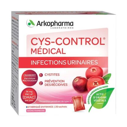 CYS-CONTROL GÉNE URINAIRE 20 SACHETS