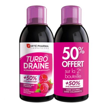 TURBO DRAINE FRAMBOISE DUO 500ML