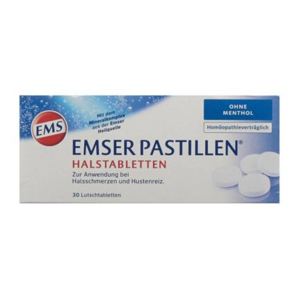 EMSER PASTILLE SANS MENTHOL B/30