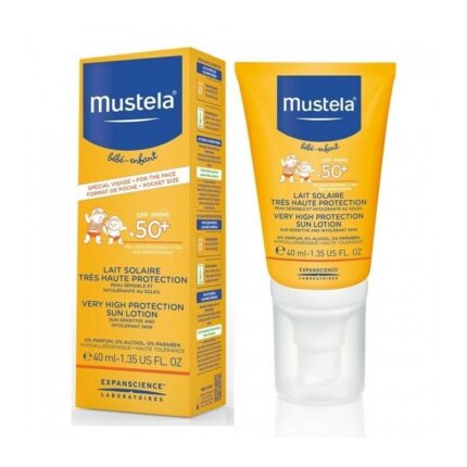 MUSTELA ECRAN LAIT SOL 50+ BB-ENF