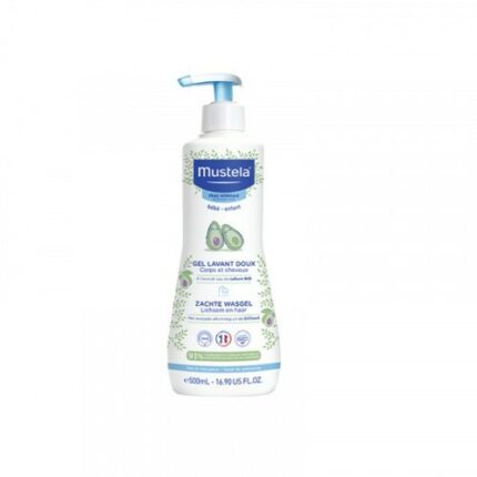 MUSTELA GEL LAVANT CORPS+CHEV 500ML